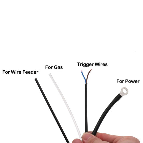 Wires for MIG Welding Gun 100A 8 Ft Replacement Torch For Chicago Electric Stinger Welder 130EN Compatible With Craftsman