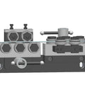 Premium Metal Wire Straightening Machine with heat treated steel rollers, precision guide, for 2-4 mm cable handling.