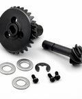 Bevel Gear Set 27T And 8T For 1/10 RC Crawlers Diff Upgrade For Faster Wheel Spin And Smoother Torque On Axial AR44 AR45 And Capra Currie F9 Axles With Precision Machined Gears