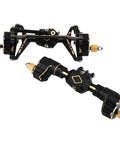 Brass Portal Axles Front And Rear Set For 1 By 18 RC Crawler Heavy Duty Upgrade With Full Brass Housings Hard Steel Shafts