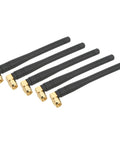Five Pack Router Antennas 50W 3dBi High Gain SMA Male For Drones, Home Security, Smart Home Systems in ABS housing