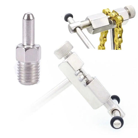 8 Piece Bike Chain Breaker Replacement Pins And Thimbles Set For Effortless Chain Repair And Maintenance Tools For Cyclists And Mechanics