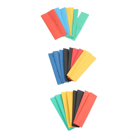 Massive 164 Piece Heat Shrink Tubing Kit With Polyolefin Wire Sleeves Electric Insulation In 5 Vibrant Colors Perfect For All Your Wiring Repairs And Diy Electrical Projects To Keep Your Connections Safe And Secure., assorted heat shrink tubes in five colors