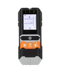 Straight Up Smooth Wall Scanner Featuring No Sweat Stud Detection And Deep Metal Sensor For Total DIY Home Repairs Plus Quick AC Voltage Tracking And Precision Moisture Measurement For Any Gig Project, front view with backlight display.