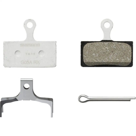 G05a Rx Resin Disc Brake Pad One Color One Size With Fifty Percent More Wear Resistance components displayed