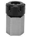Hex Collet Chuck For CNC Lathe Tool Holder With Quick Clamp For Fast Setup And High Precision ER25 Size Carbon Steel Workhorse Machining Accessory Compatible