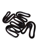 Five Pack Main Drive Belt Replacement For Thermal Label Printers, black rubber belts for consistent grip, prevents jams, easy installation.