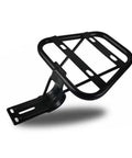 Heavy Duty Steel Rear Bike Rack For E-Bike Mounting Holes 24.5 Cm Adds Luggage Space To Your Steed With Secure Fit And Durable Build black steel rear rack with mounting arm