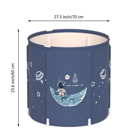 Portable Bathtub For Adults Foldable PVC Spa Soaking Tub For Shower Stall Non Inflatable Hot Ice Bath With Thickened Thermal Foam