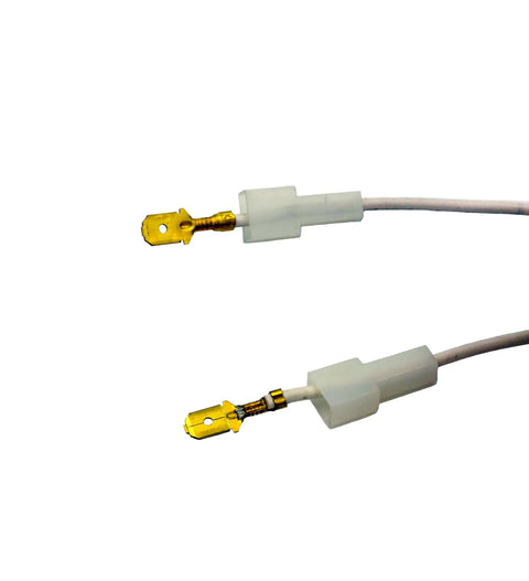Close-up view of electrical connectors for 60UF Motor Capacitor Replacement For Global Hydraulics Auto Lift Power Unit Fits 2HP 1 Phase 60Hz 208 230V Motors FA7147 And FA7175 Durable Pro Grade Industrial Component For Reliable Hydraulic System Performance