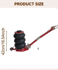 Heavy Duty Airbag Jack For Daily Drivers And Pickups Features Rapid Pump Design With Tough 3 Ton Capacity for lifting at 42cm/16.54in.
