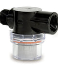 Half Inch Twist On Pipe Strainer For Plumbing Applications With Black Finish And DIY Friendly Easy Install Design Fits Standard Piping Replacement Part 255 313 Durable Strainer For Household And RV Use