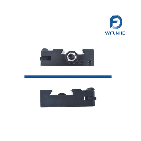 Top view of Heavy Duty Quick Change Knurling Turning And Facing Lathe Tool Post Holder For Precision Machining, steel construction
