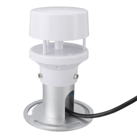 Rugged Outdoor 5 in 1 RS485 Weather Sensor with wind speed, wind direction, temperature, humidity, and air pressure monitoring