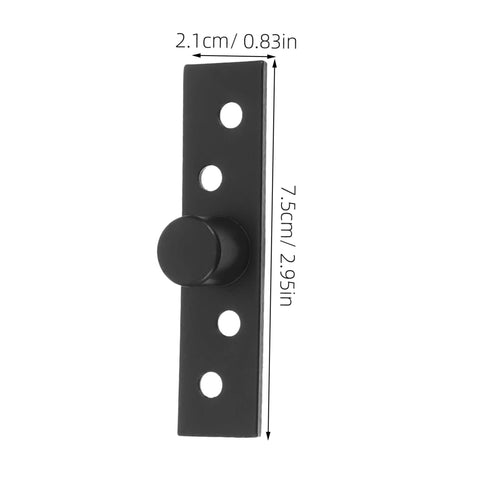Heavy Duty Pivot Hinge For Hidden Doors Built Tough Mipcase Stainless Steel Invisible Hinges For Bookcases And Secret Compartments Compact Design For Versatile Applications, 7.5x2.1 cm