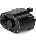 Kick Up Some Dust With This Badass Dual Speed Transfer Case Gearbox Featuring A Rock Solid Aluminum Build And Selectable Torque Ratios For Nasty Terrain Rc Crawling Rides, showcasing a CNC machined aluminum gearbox.