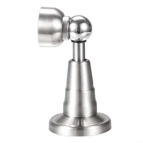 Heavy Duty Stainless Steel Hydraulic Door Stop With Magnetic Catch Prevents Slams Protects Walls And Reduces Noise For Home Or Office Use, 3.8x10.6cm.