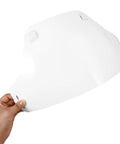 Youth Fencing Chest Guard Lightweight PVC Chest Protector For Boys Kid Friendly Comfort And Safe Practice Gear shown in hand