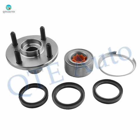 Set Of Four Front And Rear Wheel Hub Bearing Assemblies Replacement For 1998 2002 Chevrolet Prizm Non ABS 1993 1997 GEO Prizm