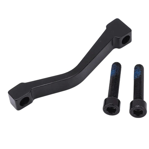180mm Disc Brake Caliper Mount Adapter For Mountain Bikes, CNC Aluminum Alloy 7075, Eccentric Screw Hole, with screws