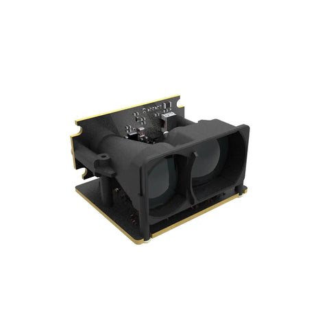 Compact TFA170-L 170m LiDAR Sensor Scanner for drones and robots, showcasing ultra lightweight 10g design with RS232 interface.