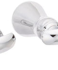 Linden Roman Tub Two Lever Handle Kit Chrome for Linden Series Trim Hardware Only, shown in durable chrome finish.