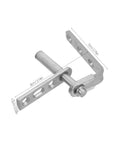 Heavy Duty Stainless Steel Swinging Door Hinge Workhorse Self-Closing For Double Swing Cafe Doors Bidirectional Opening Easy Install Durability For Commercial Kitchens, 7cm hinge