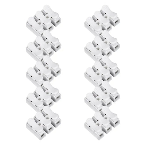 High Conductivity Quick Connect Terminal Block No Tools Needed For Instant Cable Wiring Heat Resistant Spring Clamp Terminal