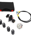 Pro Grade 3500 PSI Nitrogen Charging Hydraulic Accumulator Test Kit With Gas Hose And Gauge Heavy Duty Pressure Test Tool