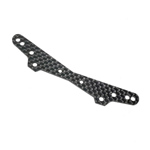 Premium Carbon Fiber Suspension Brackets For 1/10 Scale Rc Cars, lightweight bracket with holes for mounting.