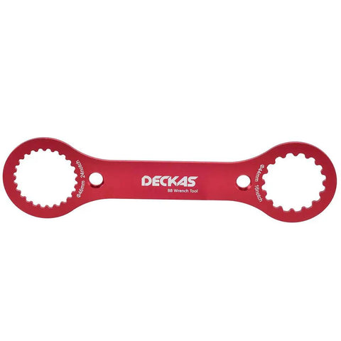 Pro Grade Multifunctional Bicycle Bottom Bracket Tool And Wrench CNC Machined Aluminum 16 Notch 44mm Cup Fits Shimano FSA Race Face SRAM GXP