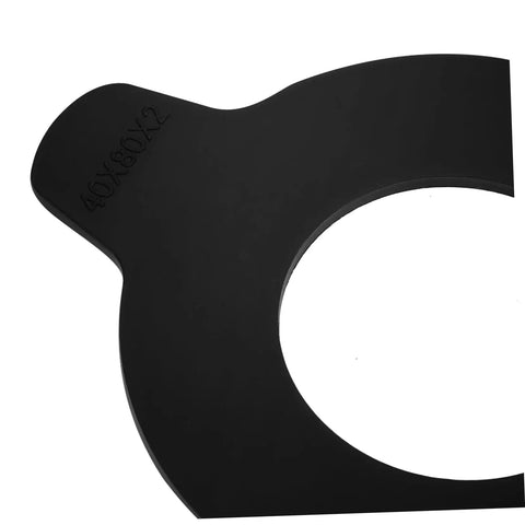 Heavy Duty Excavator Pin Shim Kit Beefed Up With Round Rubber Washers For Boom Bushing Replacement Extend Equipment Life Durable Machinery Pin Shims Easy Installation Fits Excavator Buckets And Boom Pads, black 40x80x2 shim