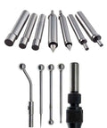 Pro Grade Wiggle Edge Finder Set And Edge And Center Finder Set For Milling And Drilling 5 Pcs Wiggle Tools Plus 8 Pcs Center And Edge Finders