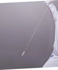 Stainless Steel Fencing Tip Replacement Head For Epee And Sabre Practice Gear Upgrade in use with fencer in white suit