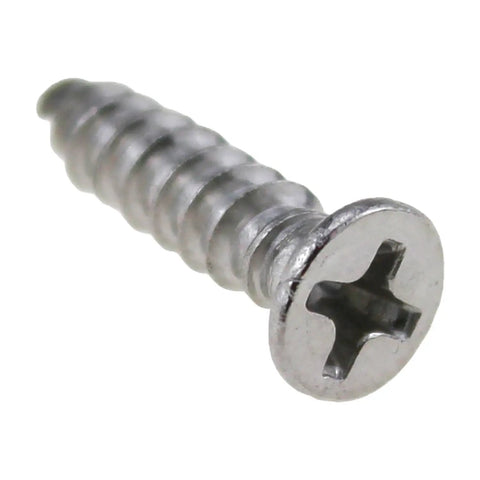 200 Pcs M2 By 10mm Stainless Steel Self Tapping Screws For Wood Plastic And Metal Projects That Are Totally Rust Proof And Built To Last Forever In Your Next DIY Build Or Furniture Fix Job, close-up of single screw