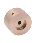38 Mm Cnc Aluminum Volume Knob Feels Smooth As Butter To Turn For Hifi Amp Dac And Turntables, bronze finish with precise cut details.
