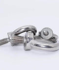 M6 Heavy Duty Lifting Eye Bolt Workhorse For Industrial Rigging In 304 Stainless Steel Shoulder Ring Eyebolt, Thread 11mm, Pack Of 10