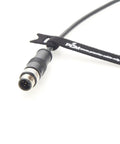 Rugged Beefy Industrial USB 3.0 A Female To M12 B Code 5 Pin Bulkhead Panel Mount Cable IP67 Waterproof With Cap 1.5 Meter