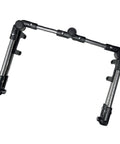 Durable Foldable Wagon Handle Replacement For Outdoor Carts And Beach Trolleys, Portable Push Pull Bar Attachment, Easy Fold Design For Camping Gear, Trolley Handle Replacement, 19.7 By 14.6 Inch Compact Accessory, black metal handle