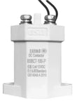 Rock Solid Top Shelf High Voltage DC Contactor Relay 1000V 100A with wires and mounting base for EV charging.