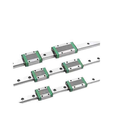 Super Cool High Precision Linear Guide Rail Kit With MGN7C Miniature Slider Block Measuring 360mm For Smooth Motion And Zero Maintenance Setup In Any Custom Build Project Today, angled view