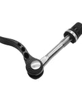 2 Pack Quick Release Seat Post Clamp Pin M8x65mm Heavy-Duty High-Strength Aluminum Alloy For Mountain Bikes Road Bikes Folding Bikes And Strollers No Tools Needed Tool-Free Lock Lightweight Seatpost Binder Bolt, side view of clamp
