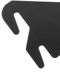 Close-up of Rock Solid Heavy Duty Bed Frame Brackets And Iron Bed Rail Fasteners with thickened steel hinge for sturdy support.