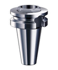 Killer BT50 Short Cone Holder Collet Chuck With ER40S Grips close-up view featuring stainless steel design for CNC milling.