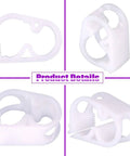 40 Piece Plastic Tube Clamps Kit With Four Sizes, Shut Off Hose Clamps For Tube Clips And Flow Control, Durable POM Plastic Clamp Set