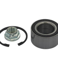 Front Wheel Bearing And Hub Assembly Kit For Ford Focus 2000 2011 4 Lug showing bearing, nut, and clip for easy install