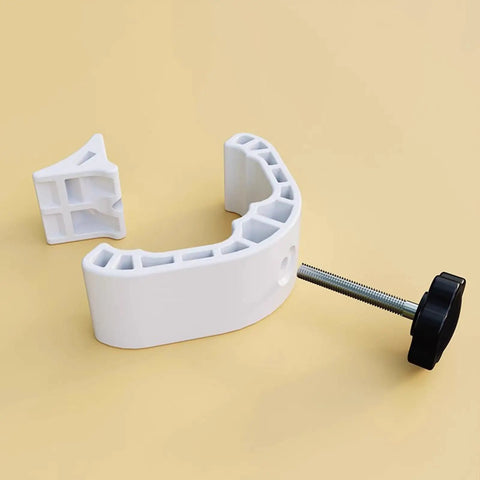 Babyproof Crib Corner Lock Kit For Sturdy Side Rails And Infant Bed Barrier Clasp Easy Install Childproof Hardware showing clasp mechanism