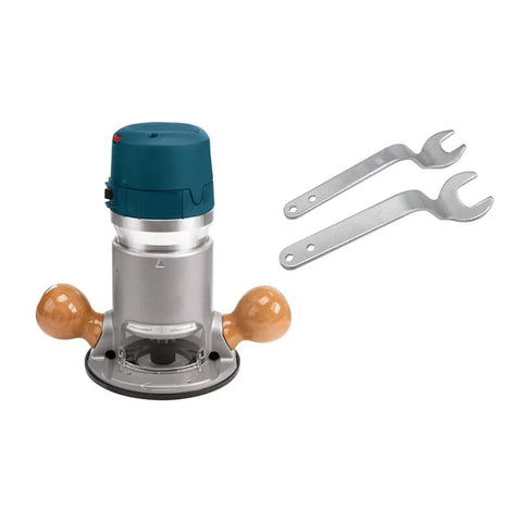 RA1152 Offset Wrenches For Quick Router Bit Changes with 1617 router, featuring 16 mm and 24 mm wrenches.