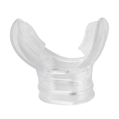 Clear PVC Scuba Diving Mouthpiece Replacement For Snorkels, Comfortable Fit And Durable Underwater Breathing Mouth Guard