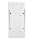 20 Space 20 Circuit Indoor Load Center With 150 Amp Main Breaker White Gray Finish Tin Plated Copper Bussing Enclosure Front View